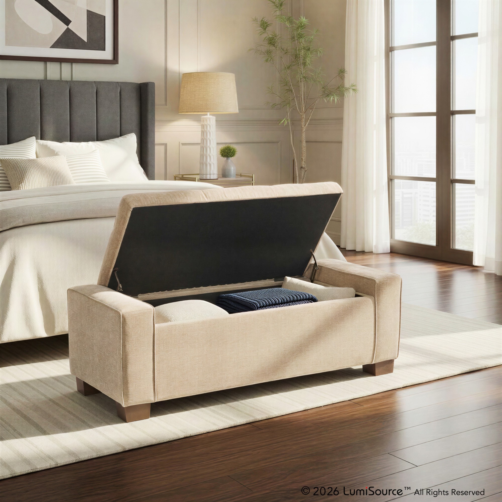 Drake Storage Bench